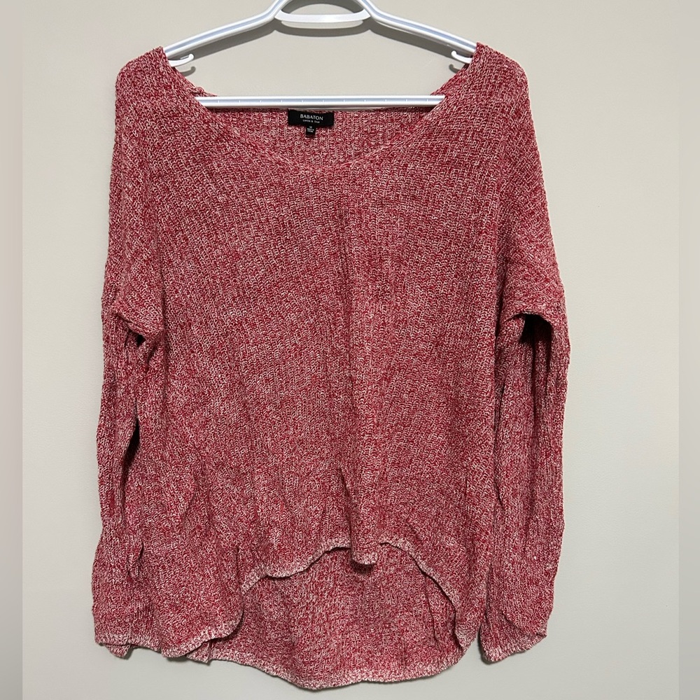 Aritzia Babaton Silk Blend Knit Sweater